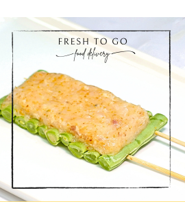 燒龍鳳四季豆 (2串)