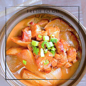 蘿蔔醬炆小炒肉