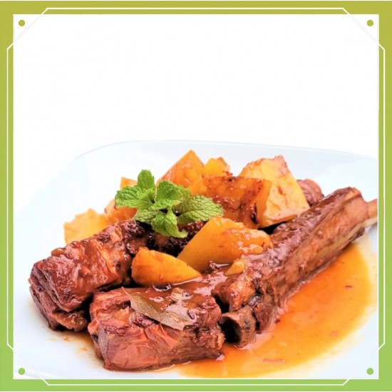 新鮮菠蘿京烤骨