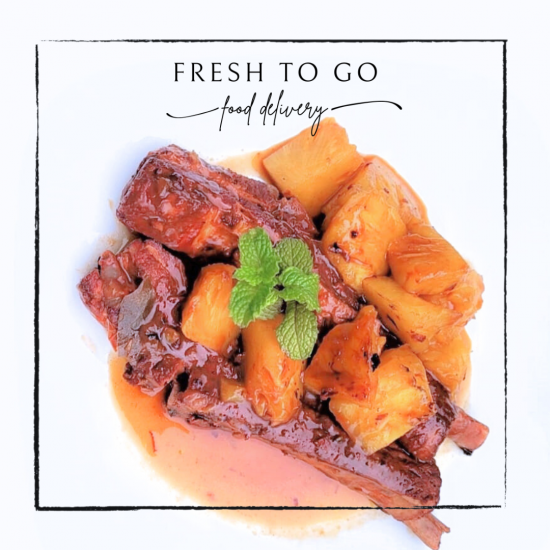 新鮮菠蘿京烤骨