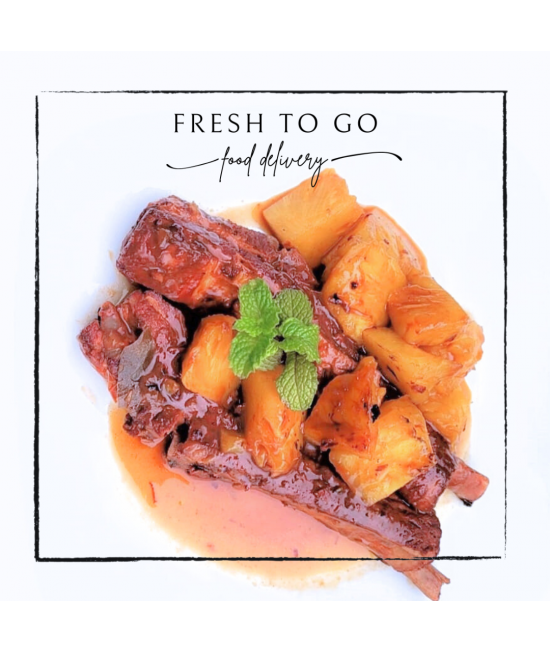 新鮮菠蘿京烤骨