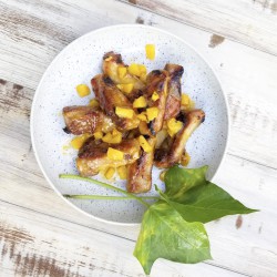 新鮮橙肉脆香骨