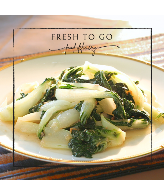 鹹魚茸炒白菜仔