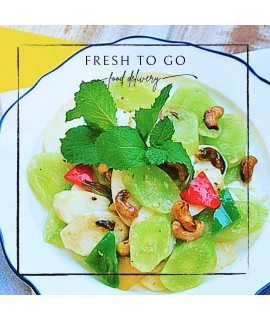 片片萵筍山藥脆腰果