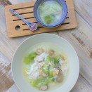 鹹蛋勝瓜滾肉碎湯